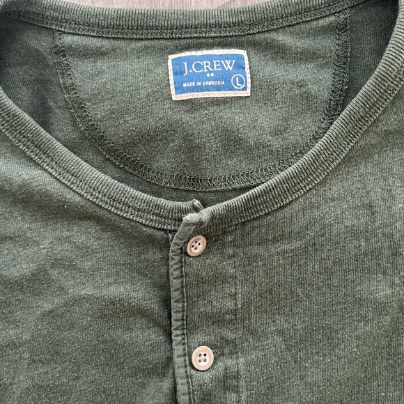 J Crew Henley Shirt - Picture 3 of 3